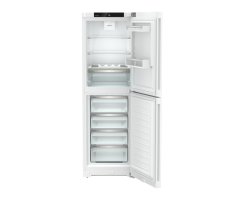 Liebherr Stand-Kühl-Gefrierkombination, CNd 5204 Pure, 59,7 x 185,5 cm, 319 l, EEK: D, NoFrost, EasyFresh, Weiß