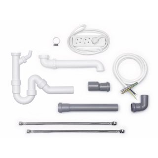 Naber Siphon Montage-Set 3A Set 10-teilig 1050063