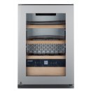 Liebherr Stand-Weinklimaschrank, WKes 653 GrandCru, 42,5 x 61,2 cm,12 Flaschen, EEK: E, Edelstahl