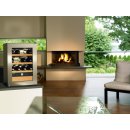 Liebherr Stand-Weinklimaschrank, WKes 653 GrandCru, 42,5 x 61,2 cm,12 Flaschen, EEK: E, Edelstahl