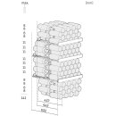 Liebherr Stand-Weinlagerschrank, WSbl 4201 GrandCru, 59,7 x 128,4 cm,141 Flaschen, EEK: D