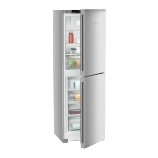 Liebherr Stand-Kühl-Gefrierkombination, CNsfd 5204 Pure, 59,7 x 185,5 cm, 319 l, EEK: D, NoFrost, EasyFresh, SteelFinish