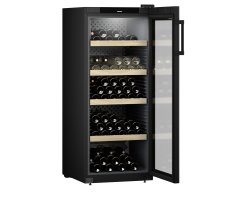 Liebherr Stand-Weinlagerschrank, WPbl 4601 GrandCru, 59,7 x 148,4 cm, 166 Flaschen, EEK: F