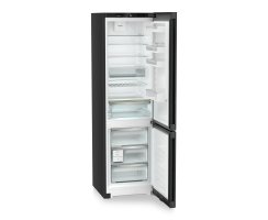 Liebherr Stand-Kühl-Gefrierkombination, CNbda 5723 Plus, 59,7 x 201,5 cm, 371 l, EEK: A, NoFrost, EasyFresh, BlackSteel **Mit 10-Jahre Herstellergarantie**