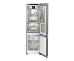 Liebherr Stand-Kühl-Gefrierkombination, CBNstb 579i Peak, 59,7 x 201,5 cm, 362 l, EEK: B, NoFrost, BioFresh, IceMaker mit Festwasseranschluss, Edelstahl