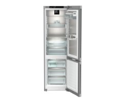 Liebherr Stand-Kühl-Gefrierkombination, CBNstb 579i Peak, 59,7 x 201,5 cm, 362 l, EEK: B, NoFrost, BioFresh, IceMaker mit Festwasseranschluss, Edelstahl