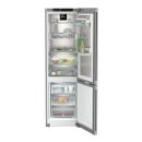 Liebherr Stand-Kühl-Gefrierkombination, CBNstb 579i Peak, 59,7 x 201,5 cm, 362 l, EEK: B, NoFrost, BioFresh, IceMaker mit Festwasseranschluss, Edelstahl