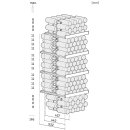 Liebherr Stand-Weinlagerschrank, WSbl 5001 GrandCru, 59,7 x 168,4 cm, 196 Flaschen, EEK: E