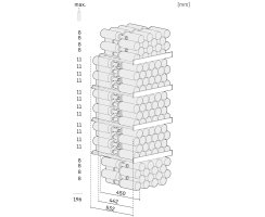 Liebherr Stand-Weinlagerschrank, WPbl 5001 GrandCru, 59,7 x 168,4 cm, 196 Flaschen, EEK: F