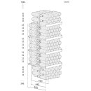 Liebherr Stand-Weinlagerschrank, WPbl 5001 GrandCru, 59,7 x 168,4 cm, 196 Flaschen, EEK: F