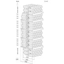 Liebherr Stand-Weinlagerschrank, WSbli 5231 GrandCru, 59,7 x 188,4 cm, 229 Flaschen, EEK: E