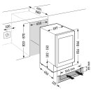 Liebherr Unterbau-Weinschrank, UWgbi 3682 Vinidor, 60 x 82-88 cm, 32 Flaschen, EEK: E