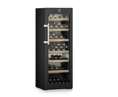 Liebherr Stand-Weintemperierschrank, WPbsi 5052 Vinidor, 59,7 x 165,4 cm, 131 Flaschen, EEK: F