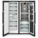 Liebherr Stand-Side-by-Side, XRFbs 5295 Peak NoFrost, BioFresh, IceMaker und Wasserspender mit Festwasseranschluss,120,4 x 185,5 cm, 663 l, EEK: D/C