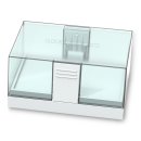 Liebherr Stand-Side-by-Side, XRFbs 5295 Peak NoFrost, BioFresh, IceMaker und Wasserspender mit Festwasseranschluss,120,4 x 185,5 cm, 663 l, EEK: D/C