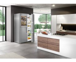Liebherr Stand-Side-by-Side mit Weinteil, XRCst 5295 Peak 120,4 x 185,5 cm, 689 l, EEK: C