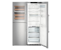 Liebherr Stand-Side-by-Side mit Weinteil, XRCst 5295 Peak 120,4 x 185,5 cm, 689 l, EEK: C