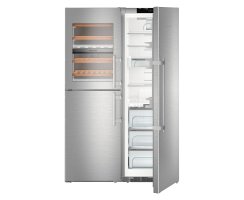 Liebherr Stand-Side-by-Side mit Weinteil, XRCst 5295 Peak 120,4 x 185,5 cm, 689 l, EEK: C