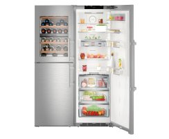 Liebherr Stand-Side-by-Side mit Weinteil, XRCst 5295 Peak 120,4 x 185,5 cm, 689 l, EEK: C