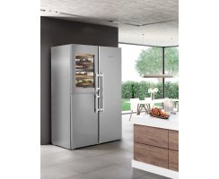 Liebherr Stand-Side-by-Side mit Weinteil, XRCst 5295 Peak 120,4 x 185,5 cm, 689 l, EEK: C