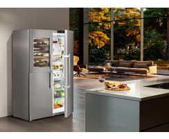 Liebherr Stand-Side-by-Side mit Weinteil, XRCst 5295 Peak 120,4 x 185,5 cm, 689 l, EEK: C