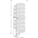 Liebherr Stand-Weintemperierschrank, 59,7 x 185,4 cm, 155 Flaschen, EEK: F, WPbsi 5252 Vinidor