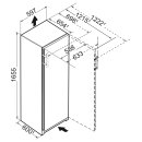 Liebherr Standgefrierschrank, FNb 505i Prime, mit BluRoX-Tür und NoFrost, 59,7 x 165,5 cm, 238 l, EEK: B