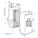 Liebherr Einbaukühlschrank, IRBAc 5171 Peak, integrierbar, mit BioFresh Professional und AutoDoor, 276 l, EEK: C