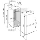 Liebherr Kühl-Gefrierkombination, ICNSd 5103 Pure, mit EasyFresh und NoFrost, 253 l, EEK: D