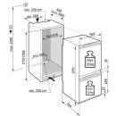Liebherr Kühl-Gefrierkombination, ICNe 5103 Pure, mit EasyFresh und NoFrost, 253 l, EEK: E
