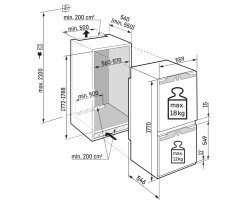 Liebherr Kühl-Gefrierkombination, ICBbi 5152 Prime, mit BioFresh und SmartFrost, 256 l, EEK: B **Mit 10-Jahre Herstellergarantie**