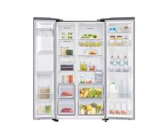 Samsung Side-by-Side mit Slim Ice Maker und Wassertank, 628 l, Edelstahl Look, RS64DG53R3S9EF