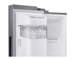 Samsung Side-by-Side mit Slim Ice Maker und Wassertank, 628 l, Edelstahl Look, RS64DG53R3S9EF