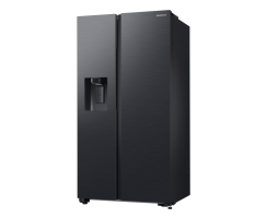 Samsung Side-by-Side mit Slim Ice Maker und Wassertank, 628 l, Black Steel, RS64DG5303B1EF