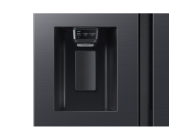 Samsung Side-by-Side mit Slim Ice Maker und Wassertank, 628 l, Black Steel, RS64DG5303B1EF