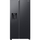 Samsung Side-by-Side mit Slim Ice Maker und Wassertank, 628 l, Black Steel, RS64DG5303B1EF