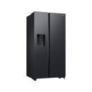 Samsung Side-by-Side mit Slim Ice Maker und Wassertank, 628 l, Black Steel, RS64DG5303B1EF