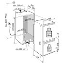 Liebherr Kühl-Gefrierkombination, ICBNci 5183 Peak, mit BioFresh Professional und NoFrost, 246 l, EEK: C
