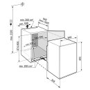 Liebherr Gefrierschrank, IFSd 3904 Pure, mit SmartFrost, 56-57 x 87,4-89 cm, 101 l, EEK: D