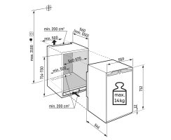 Liebherr Gefrierschrank, IFNbi 3553 Prime, mit NoFrost, 56-57 x 71,4-73 cm, 65 l, EEK: B **Mit 10-Jahre Herstellergarantie**