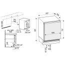 Liebherr Gefrierschrank, SDUFd 3603 Pure, dekorfähig, Unterbau, 60 x 82-88 cm, 87 l, EEK; D