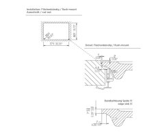 Schock Einbauspüle Flächenbündig Mono D-100XS FB Puro inkl. Holzschneidbrett