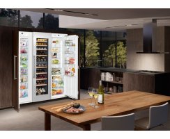 Liebherr Side-by-Side, IXRFW 5170 Peak, mit BioFresh, NoFrost und Weintemperierschrank