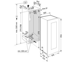 Liebherr Side-by-Side, IXRFW 5173 Peak, mit BioFresh, NoFrost und Weintemperierschrank