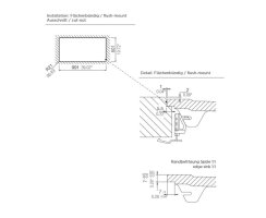 Schock Einbauspüle Flächenbündig Mono D-100L FB Puro