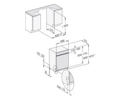 Miele G 5110 i Active - Brillantwei&szlig; - Geschirrsp&uuml;ler integrierf&auml;hig - 60 cm