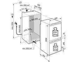 Liebherr Kühl-Gefrierkombination, ICBNci 5663 Prime, mit BioFresh und NoFrost, 276 l, EEK: C