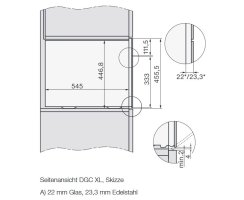 Miele Dampfbackofen DGC 7445 HCX Pro - ArtLine Grifflos - PearlBeige - mit Frischwasseranschluss