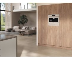 Miele Einbau-Kaffeevollautomat CVA 7845 PearlBeige mit Frischwasseranschlu&szlig;