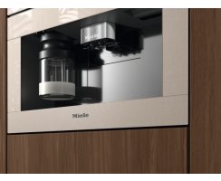 Miele Einbau-Kaffeevollautomat CVA 7845 PearlBeige mit Frischwasseranschlu&szlig;